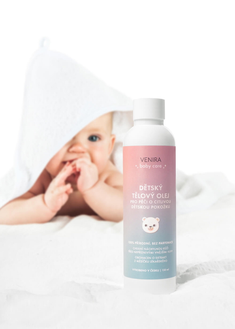 VENIRA detský telový olej