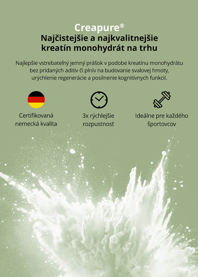 VENIRA kreatín monohydrát Creapure®