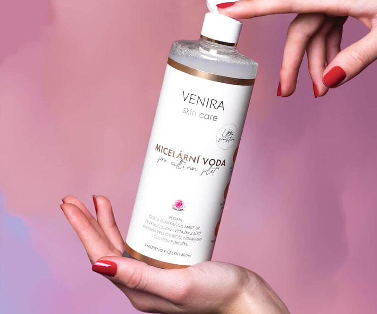 micelárna voda pre citlivú pleť