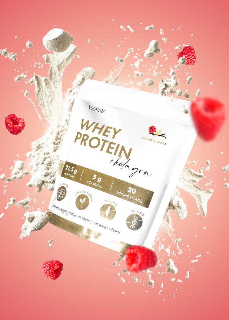VENIRA beauty whey proteín s kolagénom