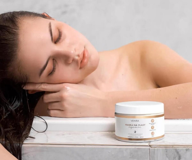 regeneračná maska pre vlasy