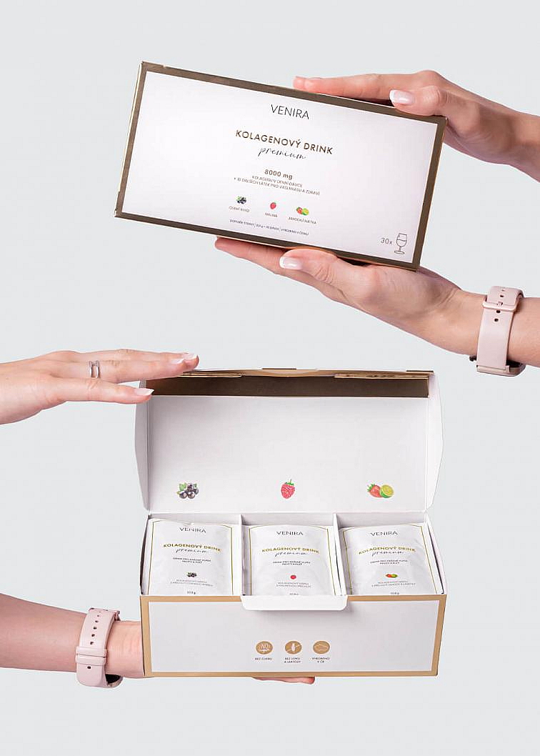 VENIRA PREMIUM kolagénový drink pre vlasy, nechty a pleť - vzorka