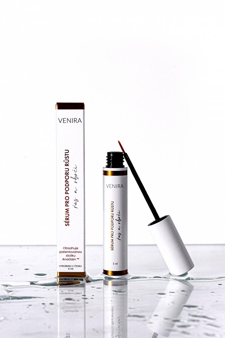VENIRA sérum pre podporu rastu mihalnic a obočia