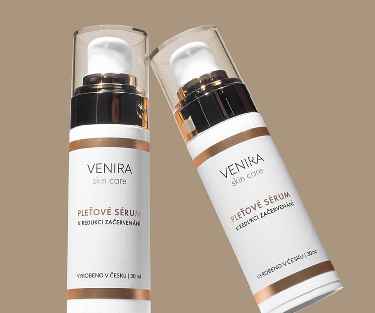 sérum proti začervenaniu