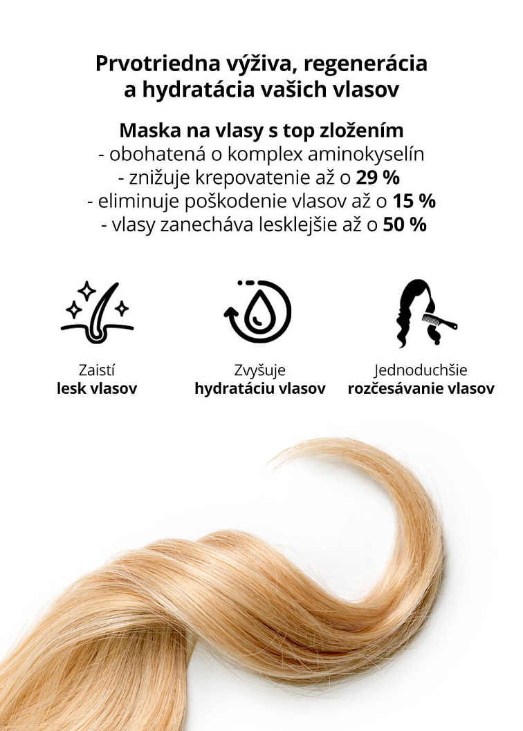 VENIRA vyživujúca maska na vlasy