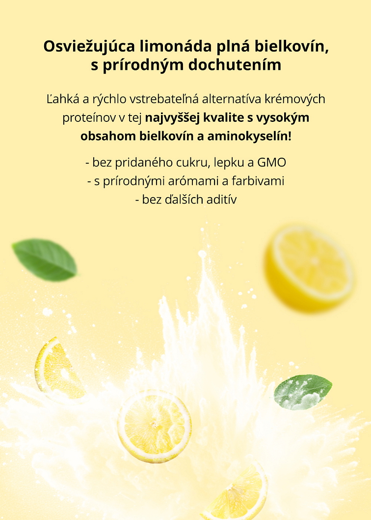 VENIRA clear whey proteín / proteínová limonáda - vzorka