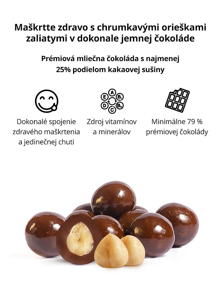 VENIRA lieskové jadrá