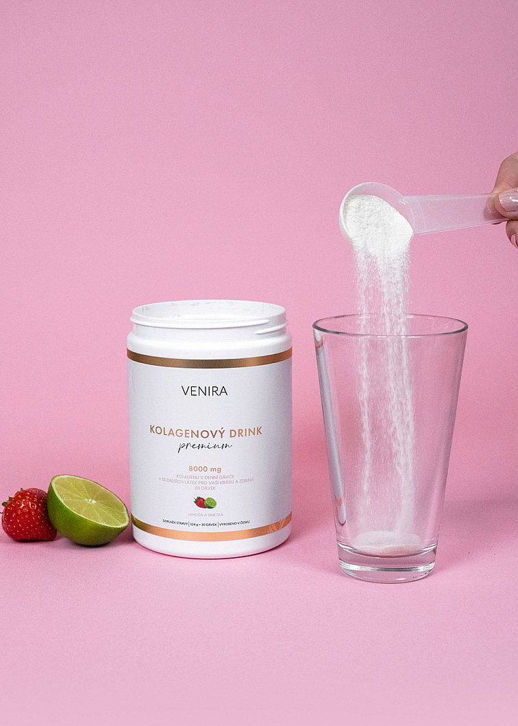 VENIRA PREMIUM kolagénový drink pre vlasy, nechty a pleť