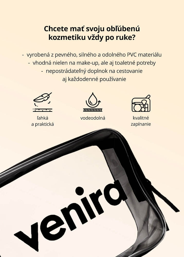 VENIRA kozmetická taška