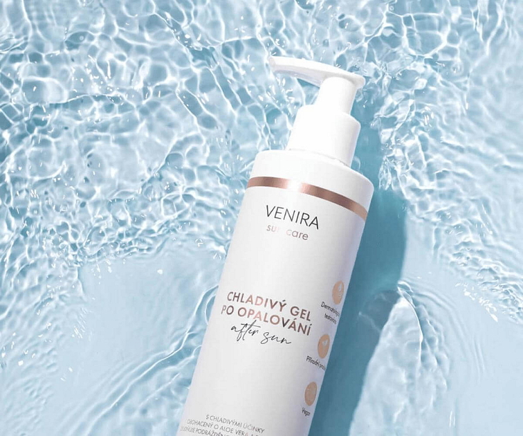 chladivý gél po opalovaniu