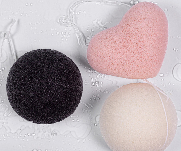 konjakové hubky na pleť