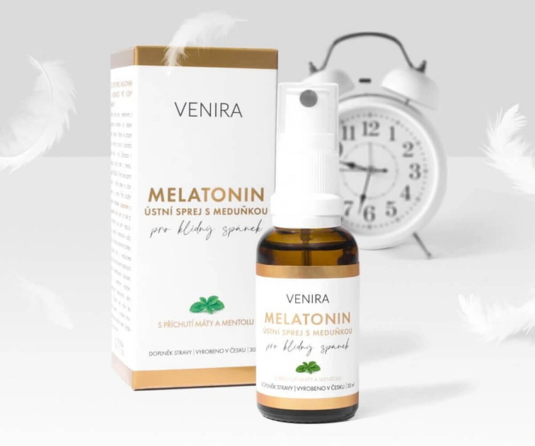 Ústný sprej s melatonínom