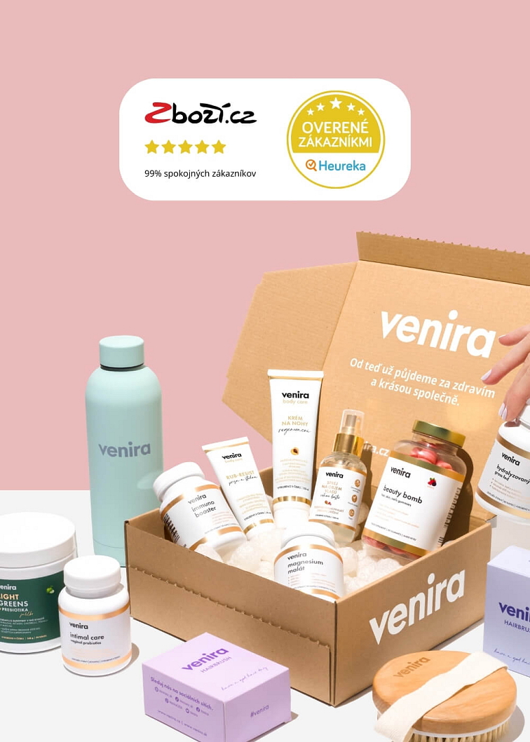 VENIRA super greens + probiotiká - vzorka