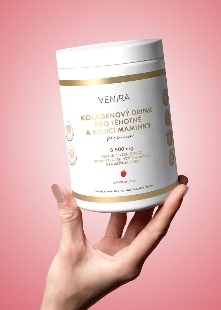 VENIRA PREMIUM kolagénový drink pre tehotné a dojčiace mamičky