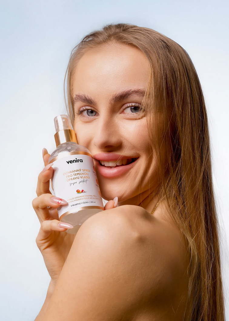 VENIRA ochranný sprej na tepelnú úpravu vlasov - SUPER PROTECT