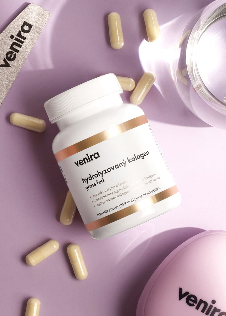 VENIRA hydrolyzovaný kolagén, grass fed