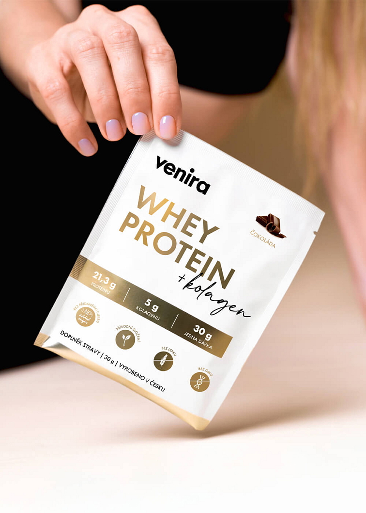 VENIRA beauty whey proteín s kolagénom - vzorka