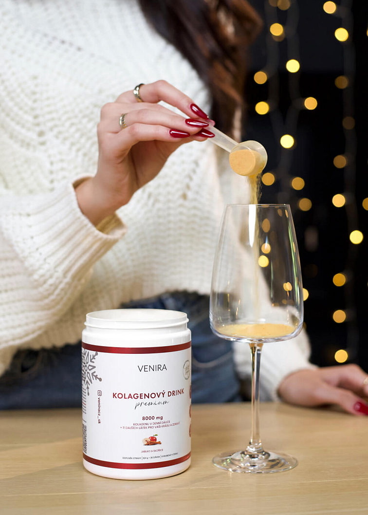 VENIRA PREMIUM kolagénový drink pre vlasy, nechty a pleť