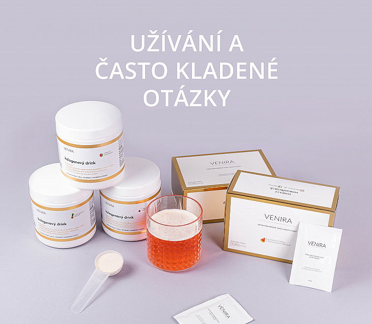 VENIRA kolagénový drink pre vlasy, nechty a pleť