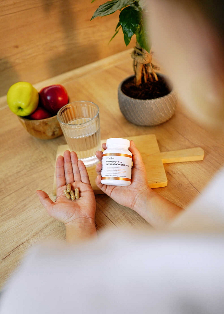 VENIRA komplex na podporu odvodnenia organizmu