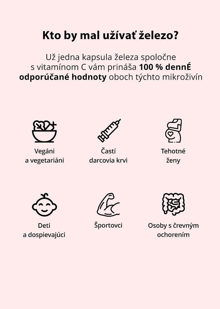 VENIRA železo + vitamín C