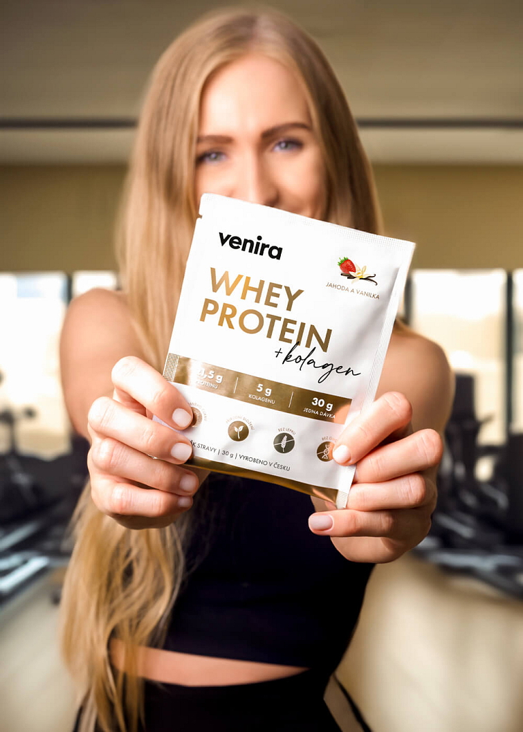 VENIRA beauty whey proteín s kolagénom - vzorka