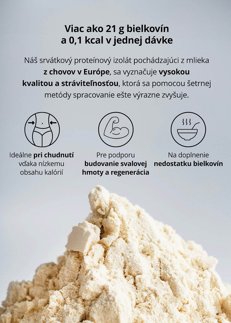 VENIRA clear whey proteín / proteínová limonáda - vzorka