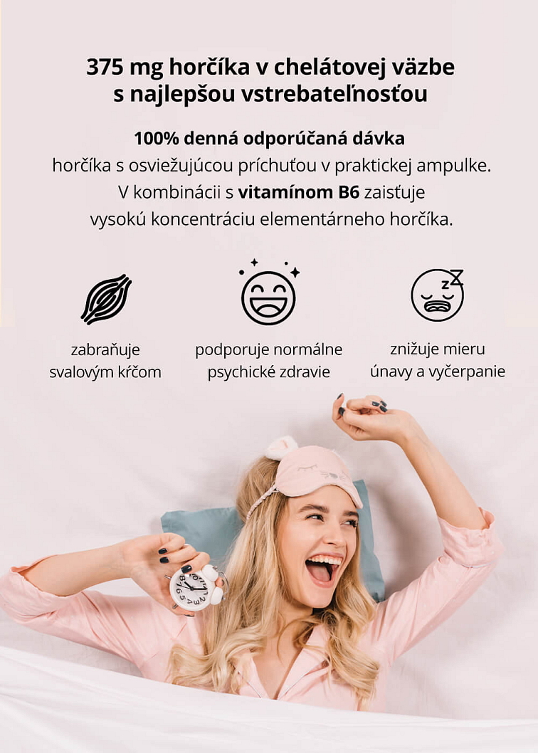 VENIRA magnézium bisglycinát shot - vzorka