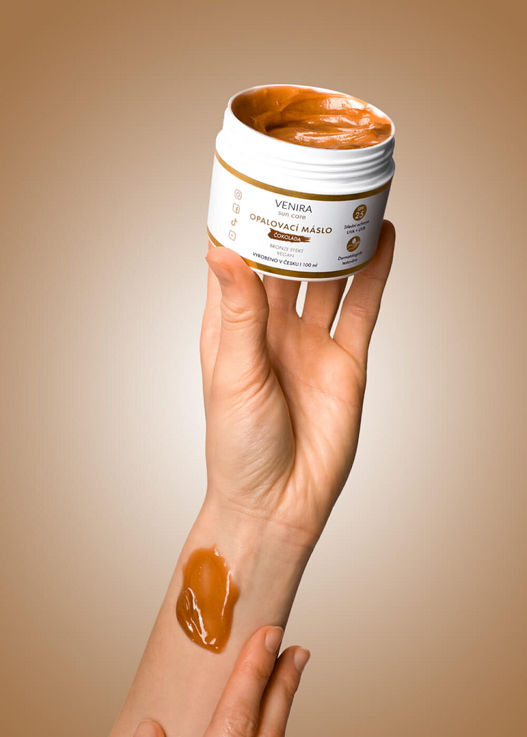 VENIRA opaľovacie maslo, bronze, SPF 25