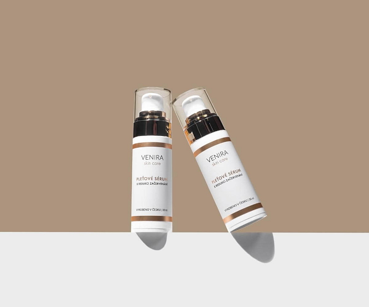 pleťové sérum na redukciu začervenania