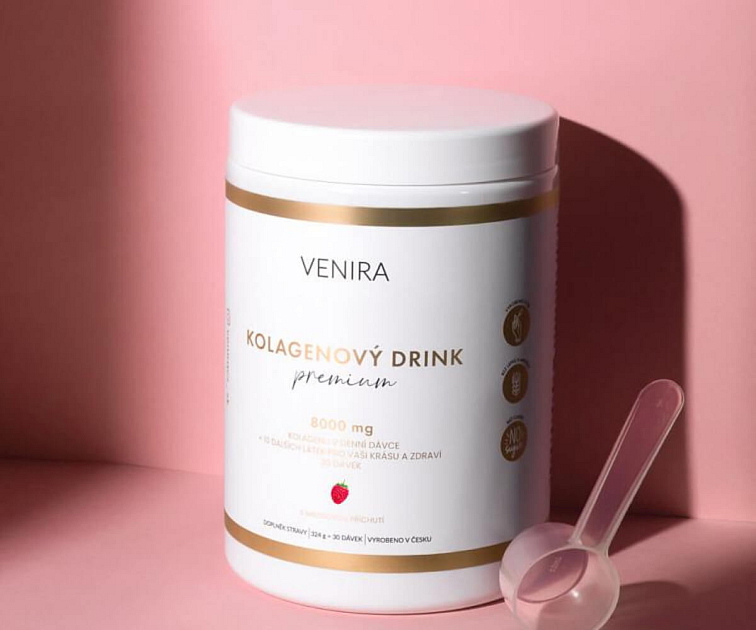 kolagenový drink pre vlasy, nechty a pleť