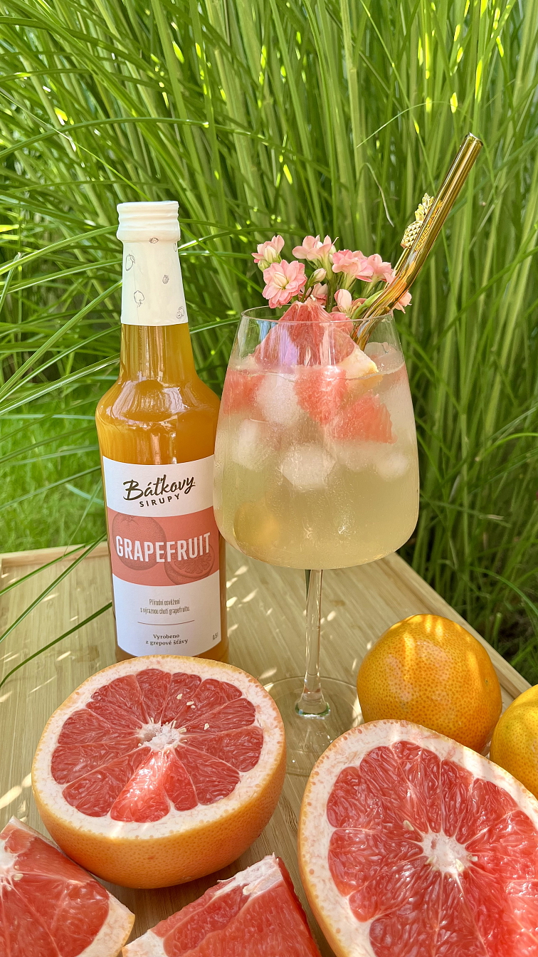Grapefruitový sirup