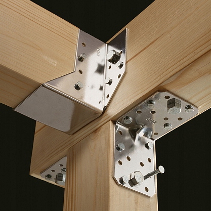 60x60x45x2 mm - Uholník s prelisom, KPL6