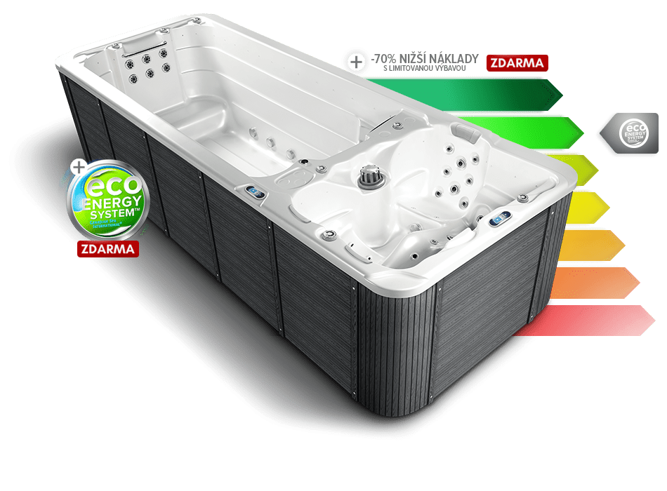 Swim Spa Nautilus XXL až pre 5 osôb 590×225×134 - 8241