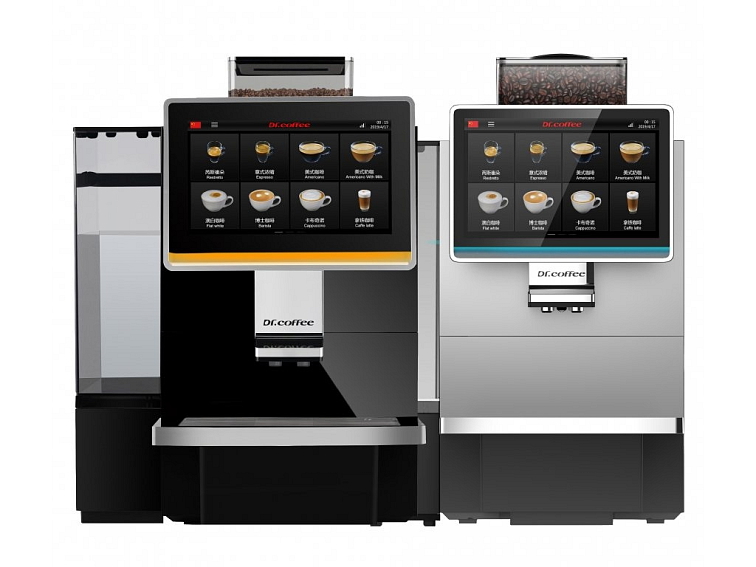 Automatický kávovar Dr. Coffee MDB Coffeebreak Big Plus stříbrný