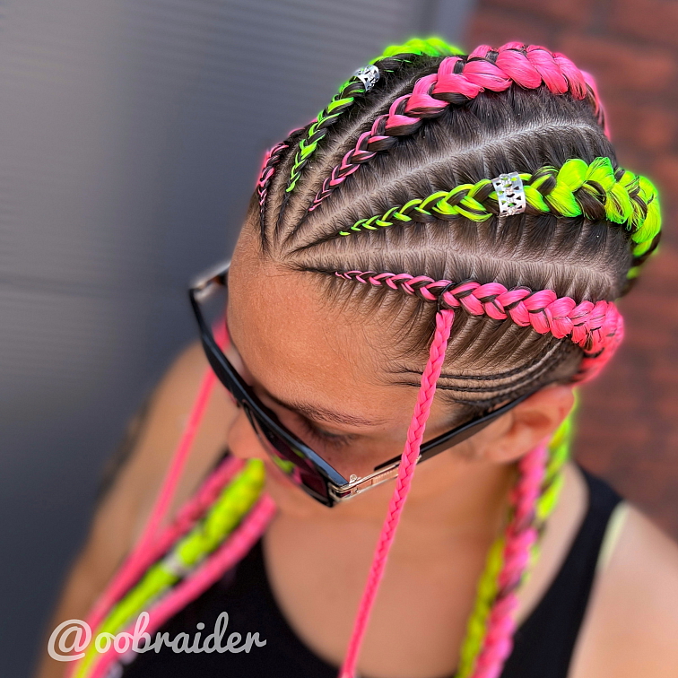 Kanekalon Jumbo Braid - VN-Blue (A28)