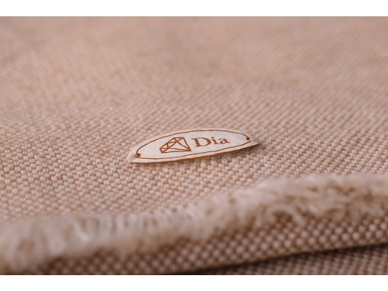 Koženkový štítok ovál