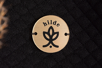 Plastový štítok kruh