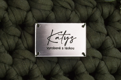 Plastový štítok obdĺžnik