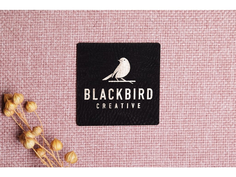 Prémium štítok štvorec