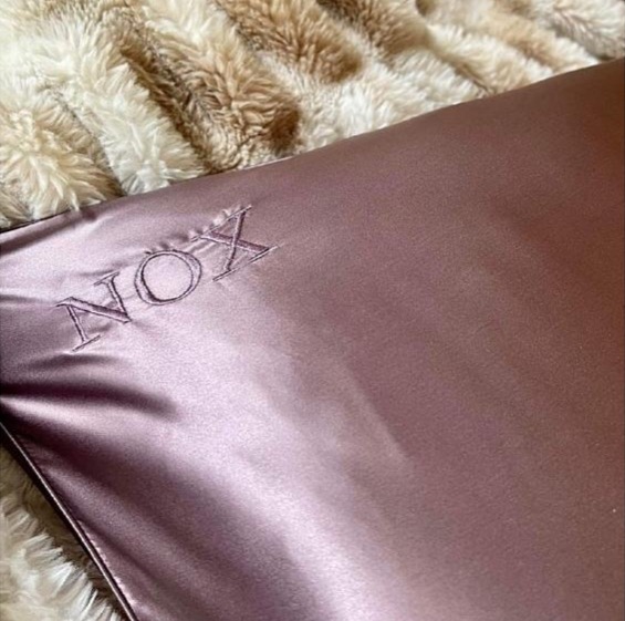 100% hedvábný povlak na polštář NOX® KRÁLOVSKÁ PURPURA - ENVELOPE
