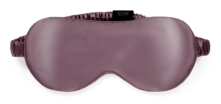 100% hedvábná maska na spaní NOX® KRÁLOVSKÁ PURPURA