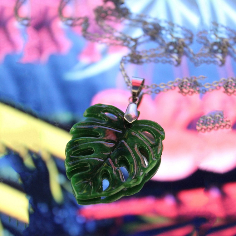 Náhrdelník Monstera buclatá