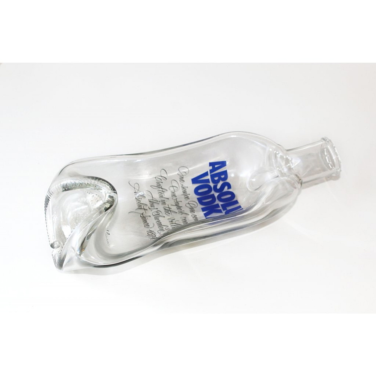 Miska z láhve Absolut vodka