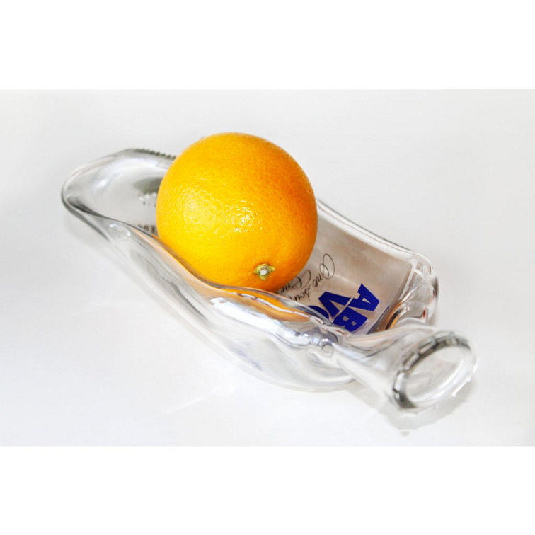 Miska z láhve Absolut vodka