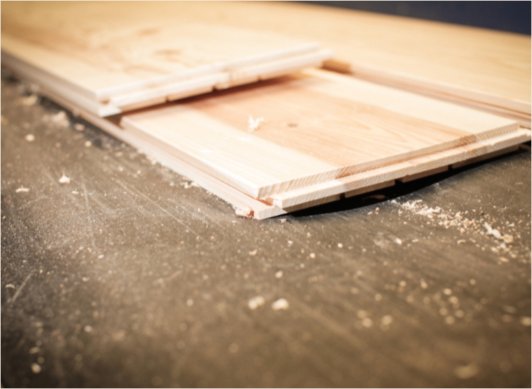 Smrkový obklad BLACK DAHLIA