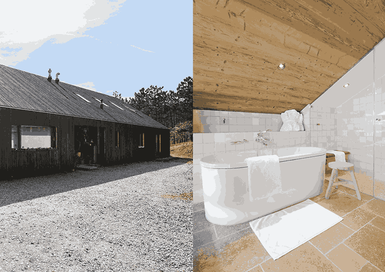 Smrkový obklad BLACK DAHLIA