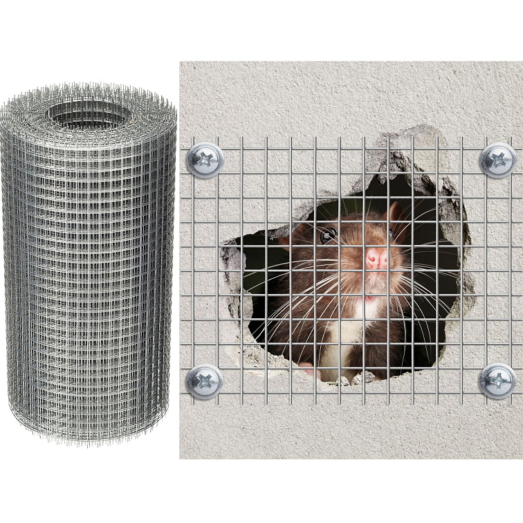 Chovatelská svařovaná síť poplastovaná (Zn + PVC) - oko 19 × 19 mm 1000 mm