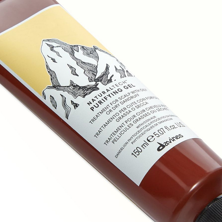 Davines Naturaltech Purifying Gel Treatment - čisticí gelové sérum proti lupům 150 ml