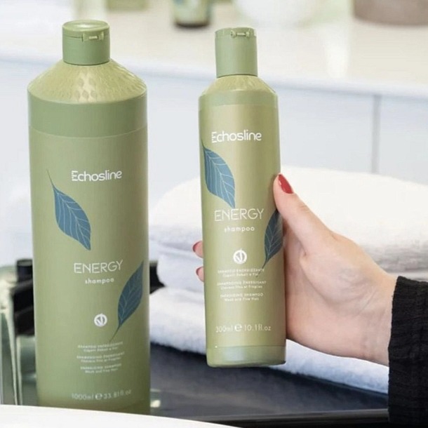 Echosline Energy Shampoo - posilující šampon pro slabé a jemné vlasy